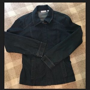 Halogen Dark Wash Denim Jacket